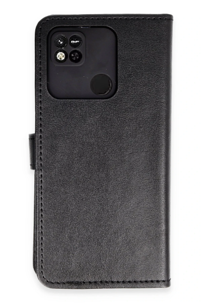 Newface Xiaomi Redmi 10A Kılıf Trend S Plus Kapaklı Kılıf - Siyah resmi