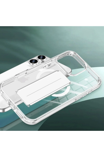 Joko iPhone 16 Kılıf Alfa Magsafe Standlı Kapak - Siyah resmi