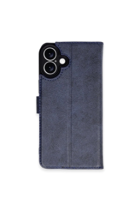 Newface Samsung Galaxy A16 5G Kılıf Trend S Plus Kapaklı Kılıf - Lacivert resmi