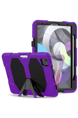 Newface iPad Pro 11 (2020) Kılıf Griffin Tablet Kapak - Mor resmi