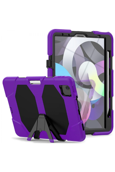 Newface iPad Pro 11 (2020) Kılıf Griffin Tablet Kapak - Mor resmi
