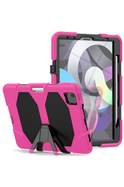 Newface iPad Pro 11 (2020) Kılıf Griffin Tablet Kapak - Pembe resmi