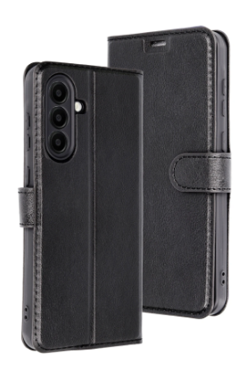 Newface Samsung Galaxy A36 Kılıf Trend S Plus Kapaklı Kılıf - Siyah resmi