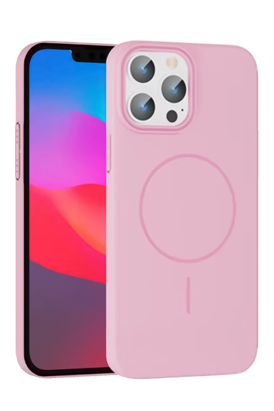 Joko iPhone 14 Pro Max Broş Magsafe Kapak - Pembe resmi