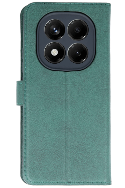 Newface Xiaomi Redmi Note 14 Pro 5G Kılıf Trend S Plus Kapaklı Kılıf - Yeşil resmi