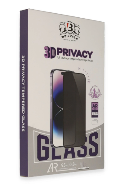 Newface Samsung Galaxy S25 Ultra Bilvis 3D Hayalet Cam Ekran Koruyucu resmi