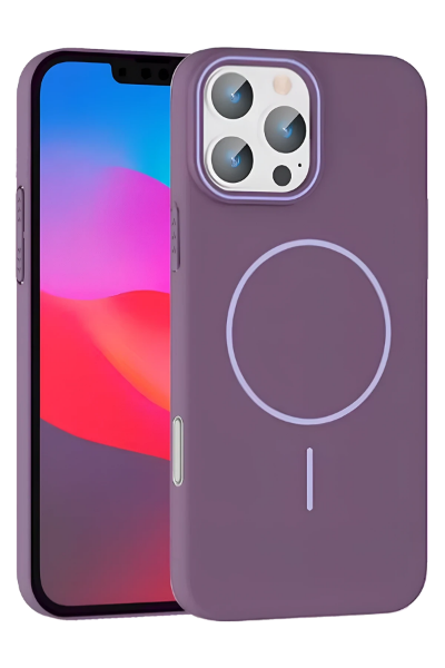 Joko iPhone 16 Pro Max Broş Magsafe Kapak - Mor resmi