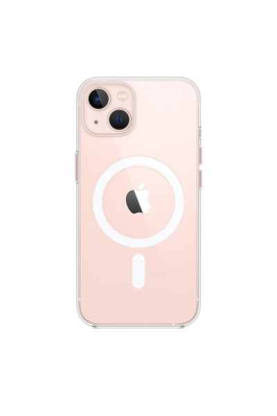 Newface iPhone 13 Kılıf Pc Real Magsafe Kapak - Şeffaf resmi
