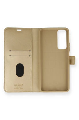 Newface Huawei P Smart 2021 Kılıf Trend S Plus Kapaklı Kılıf - Gold resmi