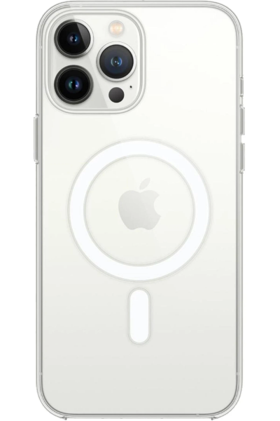 Newface iPhone 14 Pro Kılıf Pc Real Magsafe Kapak - Şeffaf resmi