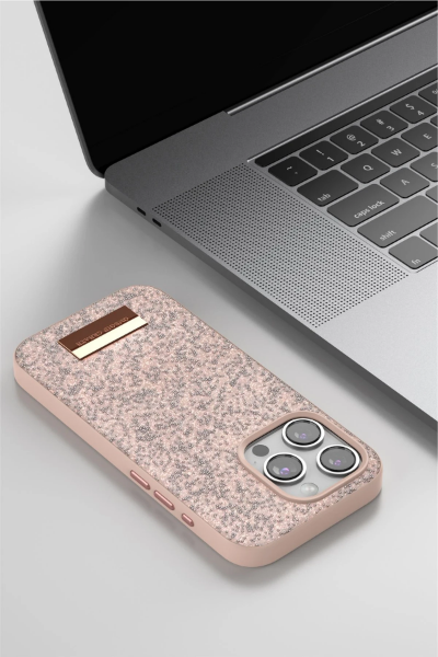 Onegif iPhone 14 Bright Simli Kapak - Derin Mor resmi