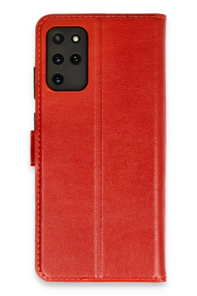 Newface Samsung Galaxy S20 Plus Trend S Plus Kapaklı Kılıf - Kırmızı resmi