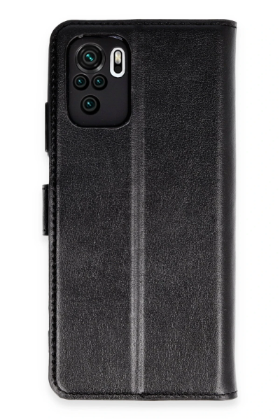 Newface Redmi Note 10 Trend S Plus Kapaklı Kılıf - Siyah resmi
