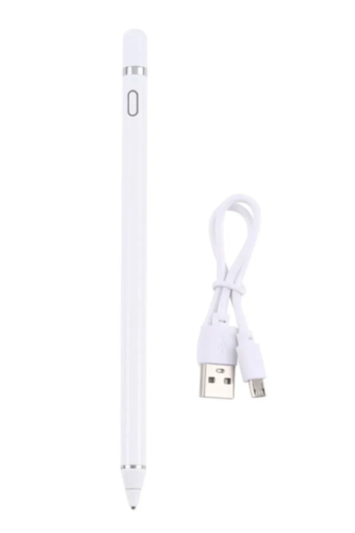 Newface K2262 iPad Uyumlu Dokunmatik Stylus Kalem - Beyaz resmi