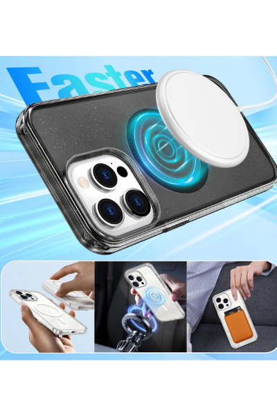 Joko Apple iPhone 12 Glow Magsafe Kapak - Turuncu resmi