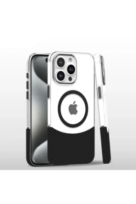 Joko iPhone 16 Pro Carbon Puzzle Magsafe Kapak - Siyah-2 resmi