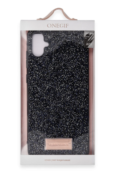 Onegif Samsung Galaxy A05 Bright Simli Kapak - Pembe resmi