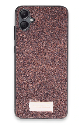 Onegif Samsung Galaxy A05 Bright Simli Kapak - Derin Mor resmi