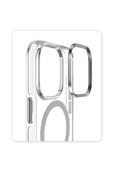 Joko iPhone 15 Pro Kılıf Crystal Magsafe Kapak - Şeffaf resmi