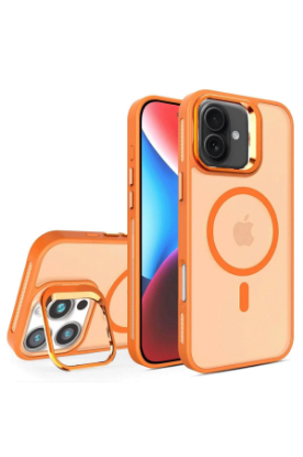 Joko iPhone 16 Flet Lens Magsafe Kapak - Turuncu resmi
