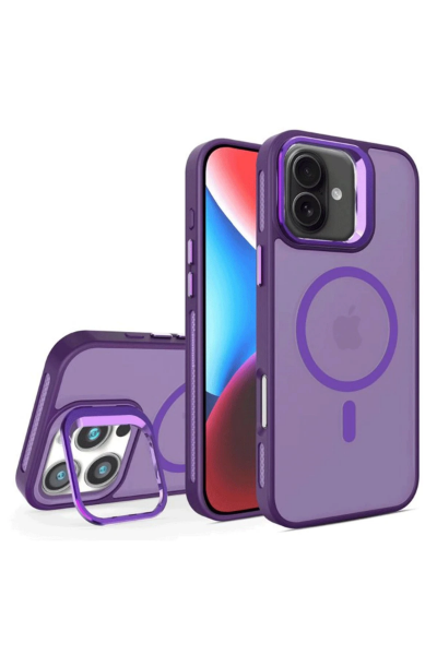 Joko iPhone 16 Plus Flet Lens Magsafe Kapak - Derin Mor resmi