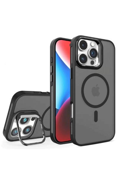 Joko iPhone 16 Pro Max Flet Lens Magsafe Kapak - Siyah resmi