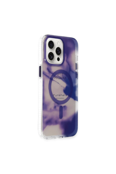 Joko iPhone 15 Pro Max Phantom Magsafe Kapak - Mor resmi
