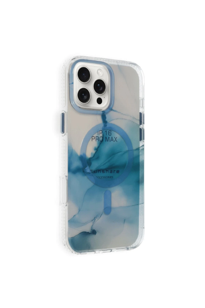 Joko iPhone 16 Pro Max Phantom Magsafe Kapak - Mavi resmi