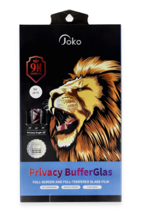 Joko iPhone 15 Pro Buffer Hayalet Cam Ekran Koruyucu - Siyah resmi
