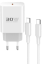 Konfulon C87C 30W Type-C Çıkışlı Ekstra DL51 1M Type-C to Type-C Kablolu PD Şarj Cihazı - Beyaz resmi