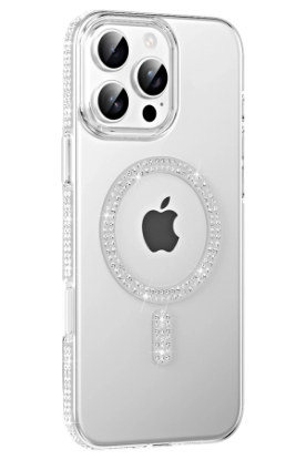 Joko Apple iPhone 16 Pro Max Move Taşlı Magsafe Kapak - Natural Grey resmi