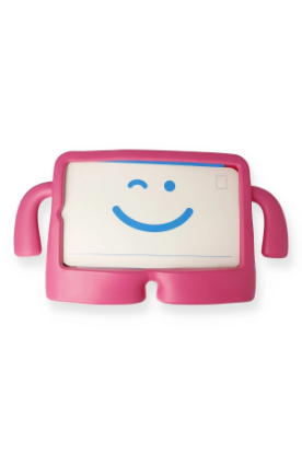 Newface iPad Mini 5 Kılıf Karakter Tablet Silikon - Pembe resmi