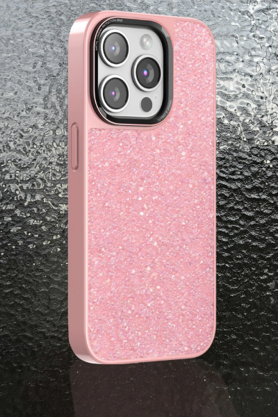 Onegif iPhone 15 Pro Gem Kapak - Pembe resmi
