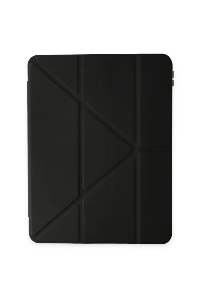 Newface iPad Pro 11 (2018) Kılıf Kalemlikli Mars Tablet Kılıfı - Siyah resmi
