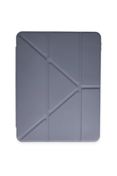 Newface iPad Pro 11 (2018) Kılıf Kalemlikli Mars Tablet Kılıfı - Lila resmi