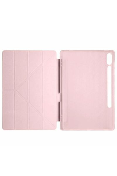 Newface Samsung Galaxy X510 Tab S9 FE 11 Kılıf Kalemlikli Mars Tablet Kılıfı - Rose Gold resmi