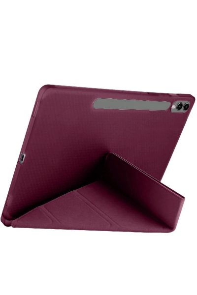 Newface Samsung Galaxy X510 Tab S9 FE 11 Kılıf Kalemlikli Mars Tablet Kılıfı - Mor resmi