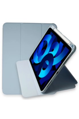 Newface iPad Pro 11 (2021) Kılıf Starling 360 Kalemlikli Tablet Kılıf - Mavi resmi