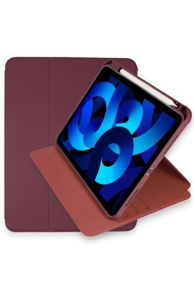 Newface iPad Pro 11 (2021) Kılıf Starling 360 Kalemlikli Tablet Kılıf - Mor resmi