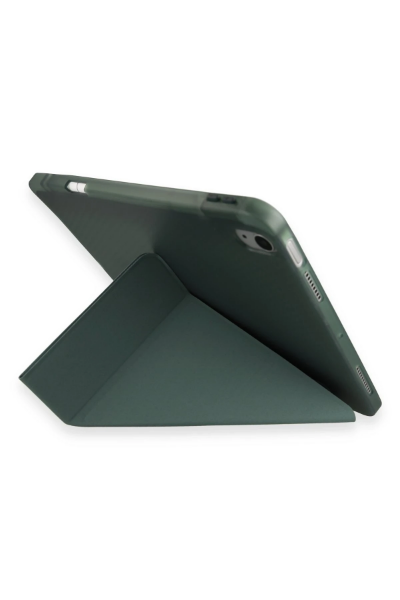 Newface Huawei Honor Pad 9 Kılıf Kalemlikli Mars Tablet Kılıfı - Koyu Yeşil resmi