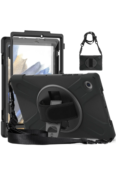 Newface Lenovo Tab M10 TB328FU Kılıf Amazing Tablet Kapak - Siyah resmi