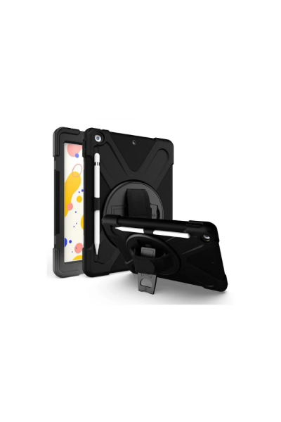 Newface iPad Air 11 (2024) Kılıf Amazing Tablet Kapak - Siyah resmi