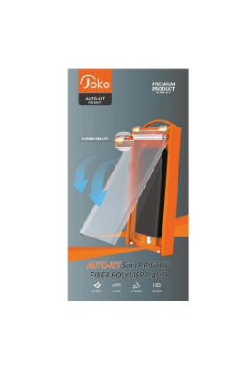 Joko Samsung Galaxy Note 20 Ultra AutoKit 5in1 Fiber Hayalet Polymer Nano Ekran Koruyucu resmi