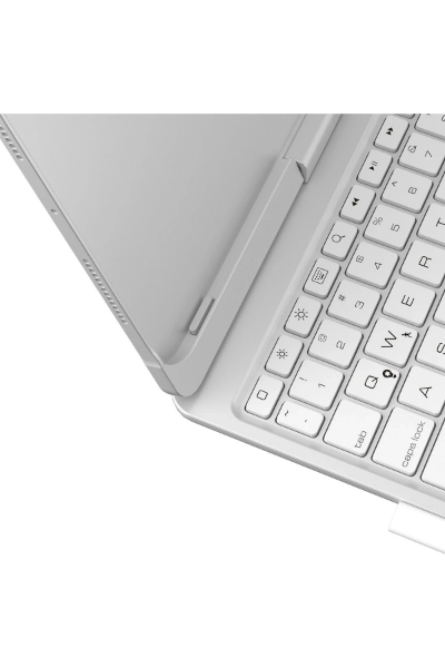 Newface iPad Pro 11 (2024) F11 ATS Kılıf Magic Dönen Klavyeli Tablet Kılıf - Gümüş resmi