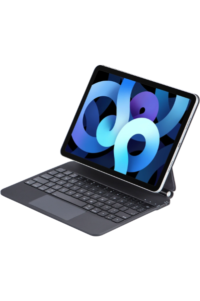 Newface iPad Pro 11 (2024) Kılıf X7P Magic Manyetik Klavyeli Tablet Kılıfı - Siyah resmi