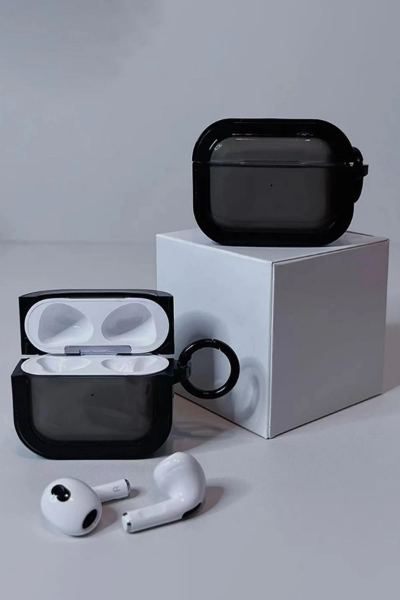 Movenchy Airpods Pro 2 (2.nesil) Bond Kılıf - Siyah resmi
