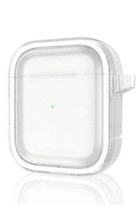 Movenchy Airpods Pro 2 (2.nesil) Shiny Şeffaf Kılıf - Pembe resmi