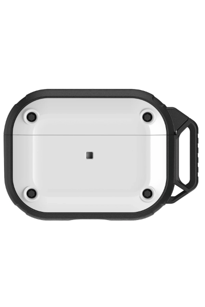 Movenchy Airpods Pro 2 (2.nesil) Shiny Şeffaf Kılıf - Siyah resmi