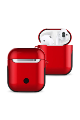 Newface Airpods 2 (2.nesil) Hang Kılıf - Kırmızı resmi