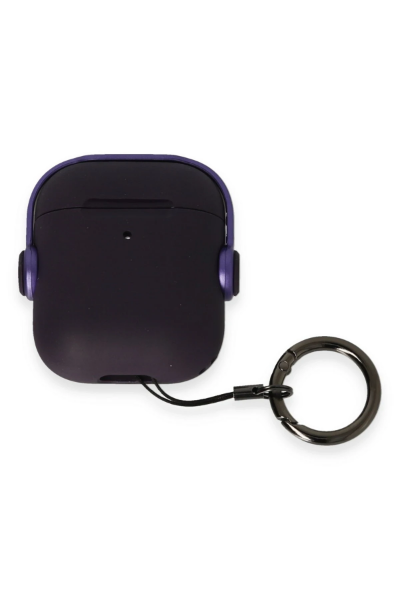 Newface Airpods 2 (2.nesil) Sert Silikon Kılıf - Mavi resmi